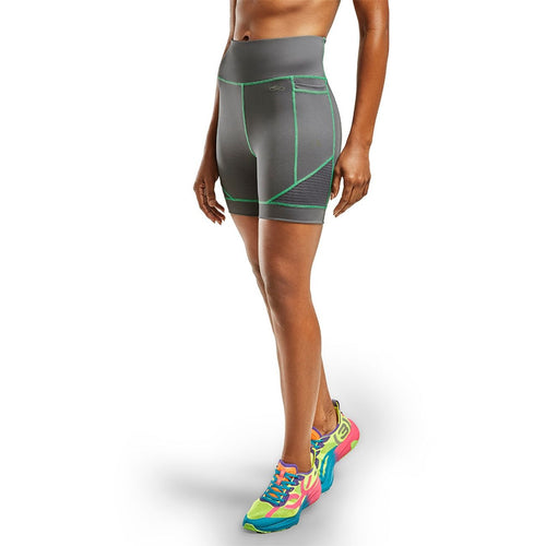 CALZA RUNNER 5 GRIS MUJER