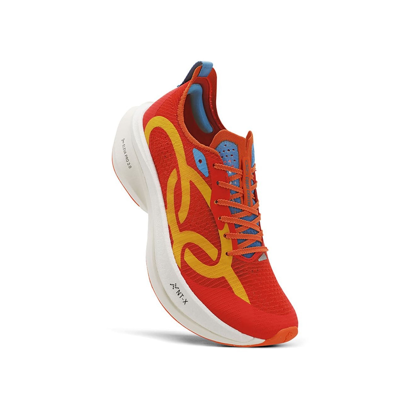 Zapatilla Running Hombre Corre Grafeno 3 Rojo/Amarillo