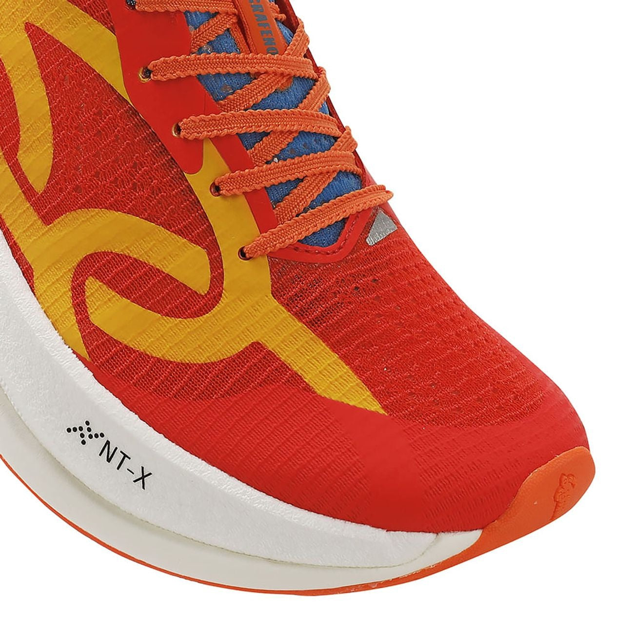 Zapatilla Running Hombre Corre Grafeno 3 Rojo/Amarillo