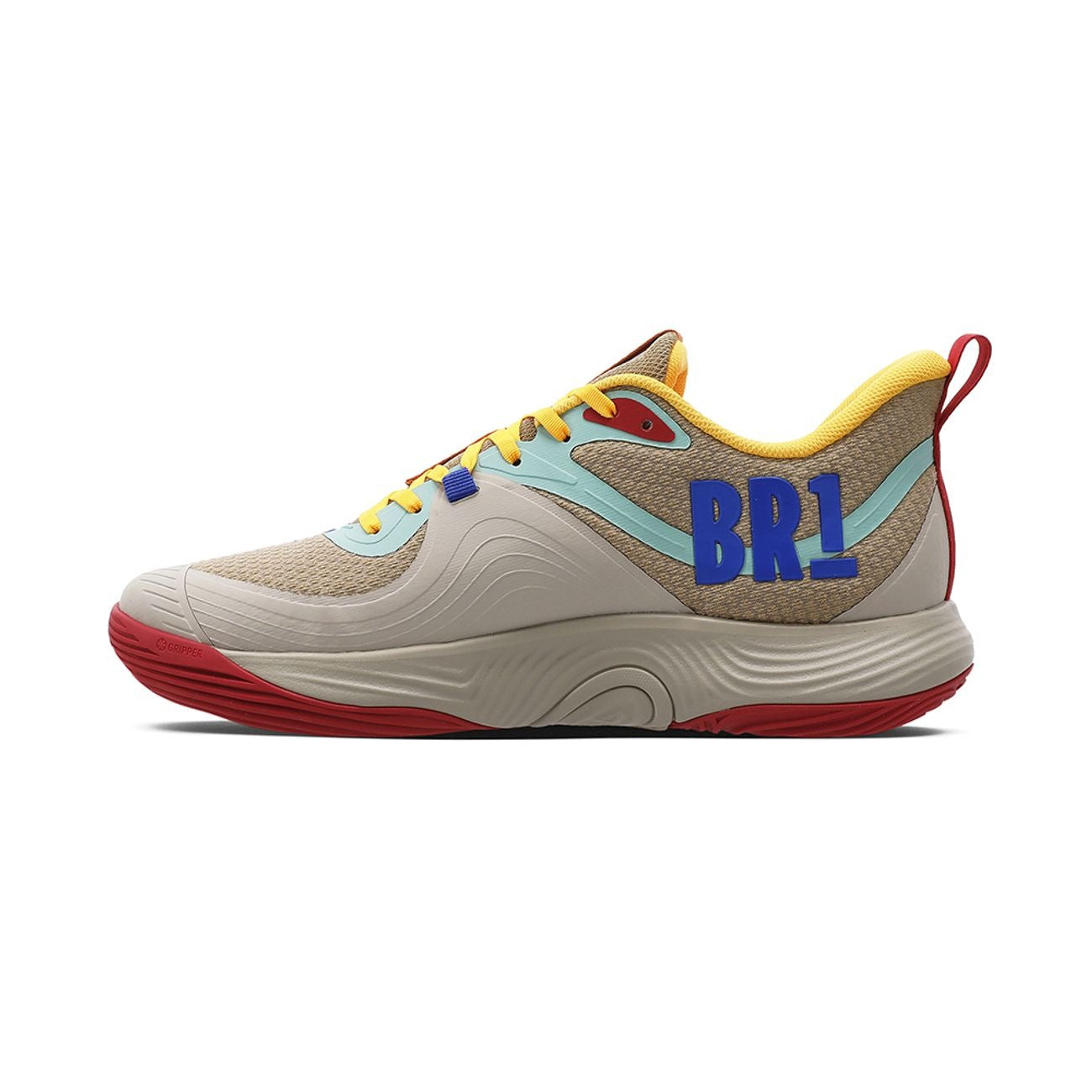 Zapatilla Voleibol Hombre Quadra BR1 Gris/Multi