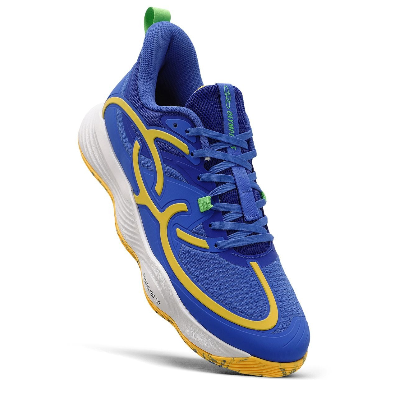Zapatilla Voleibol Hombre Quadra BR1 Azul/Amarillo