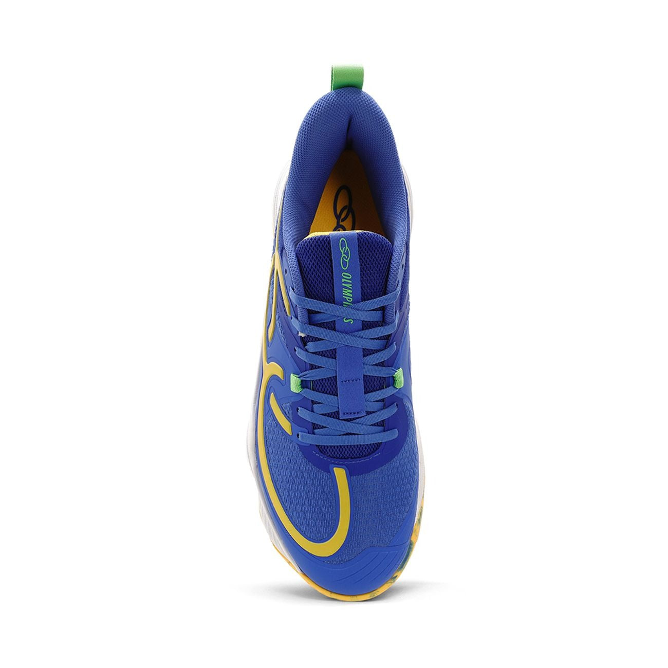 Zapatilla Voleibol Hombre Quadra BR1 Azul/Amarillo