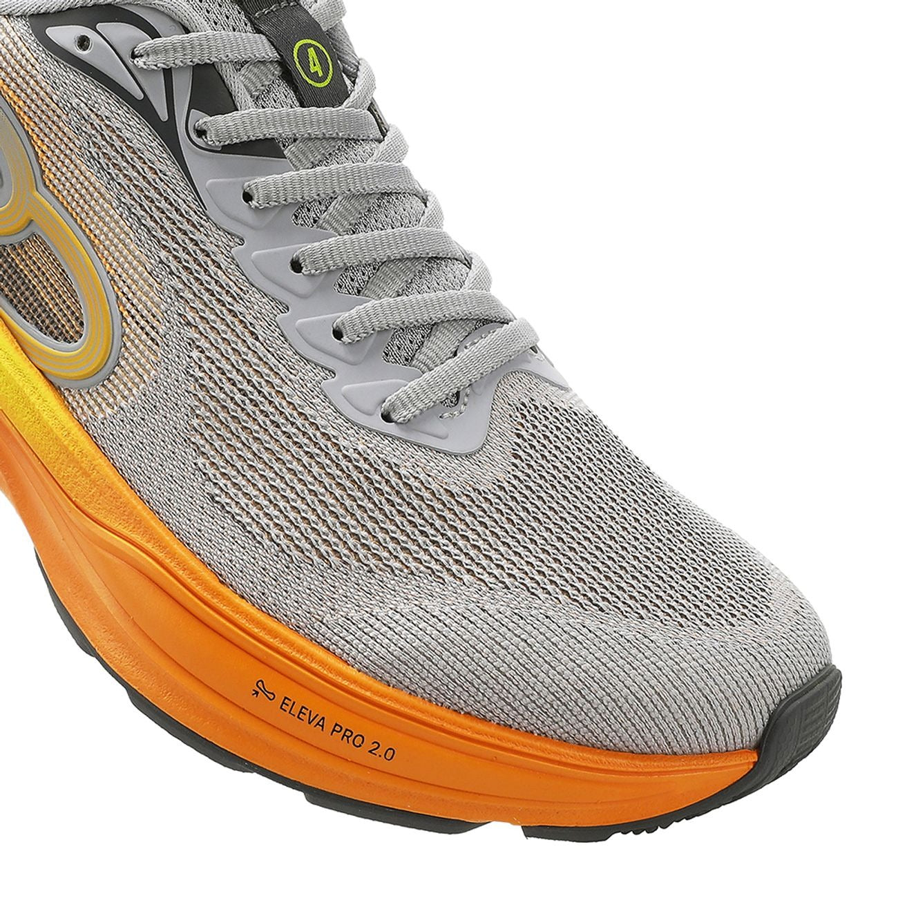 Zapatilla Running Hombre Pride 4 Gris/Naranja
