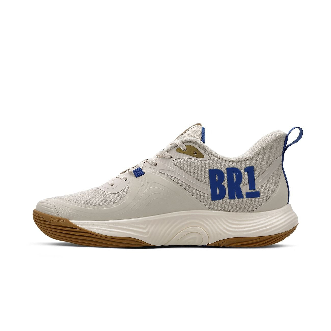 Zapatilla Voleibol Hombre Quadra BR1 Blanco/Azul