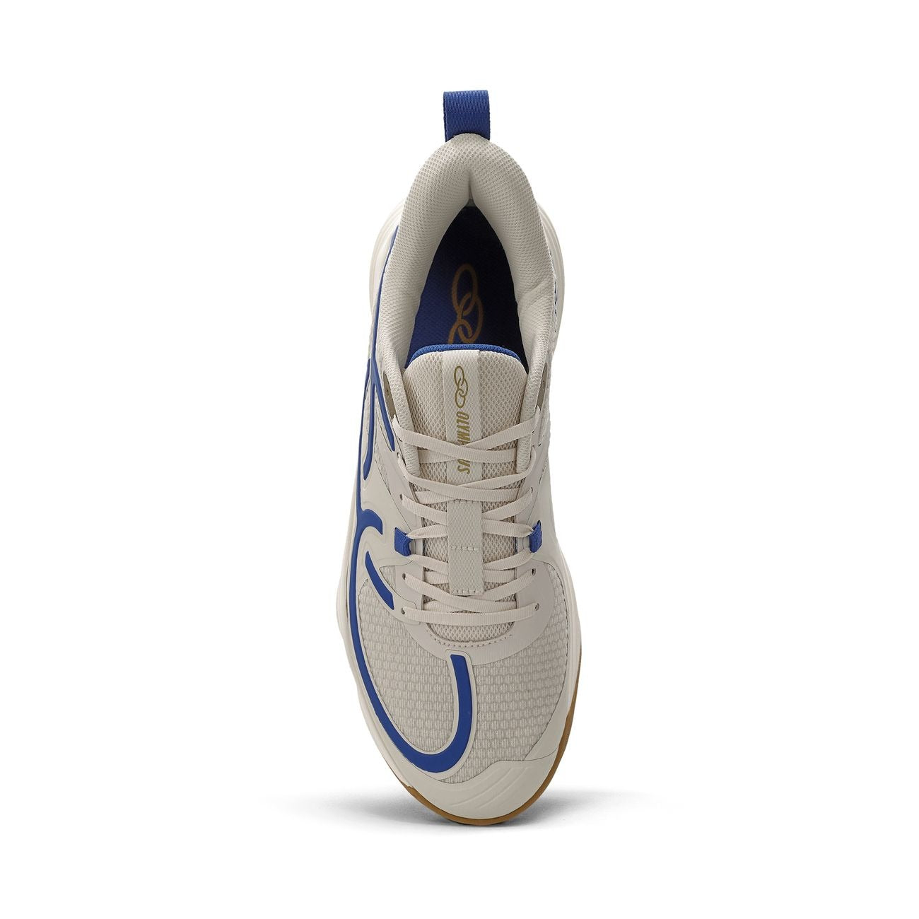 Zapatilla Voleibol Hombre Quadra BR1 Blanco/Azul