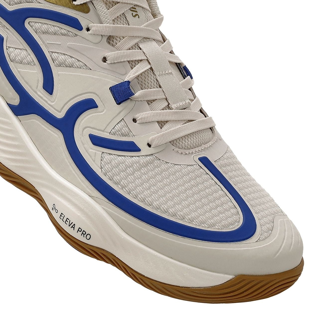 Zapatilla Voleibol Hombre Quadra BR1 Blanco/Azul