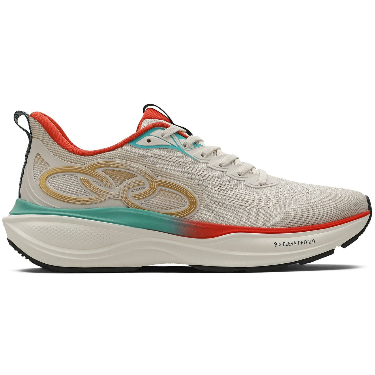 Zapatilla Running Hombre Pride 4 Celeste/Rojo/Arena