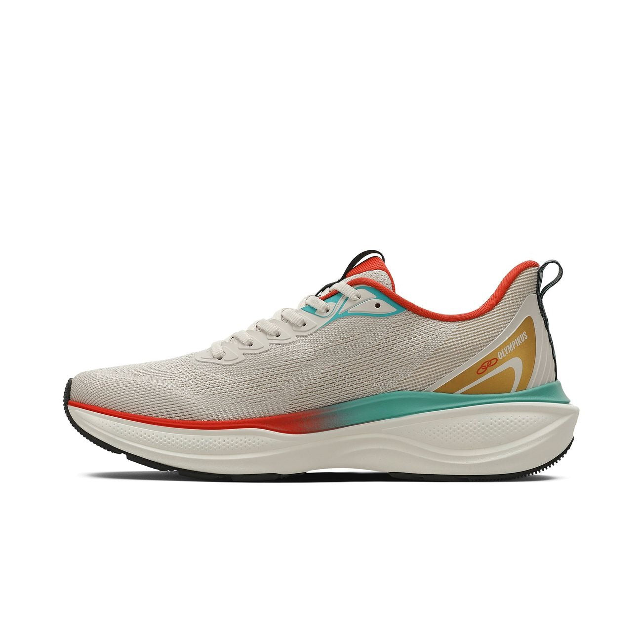 Zapatilla Running Hombre Pride 4 Celeste/Rojo/Arena