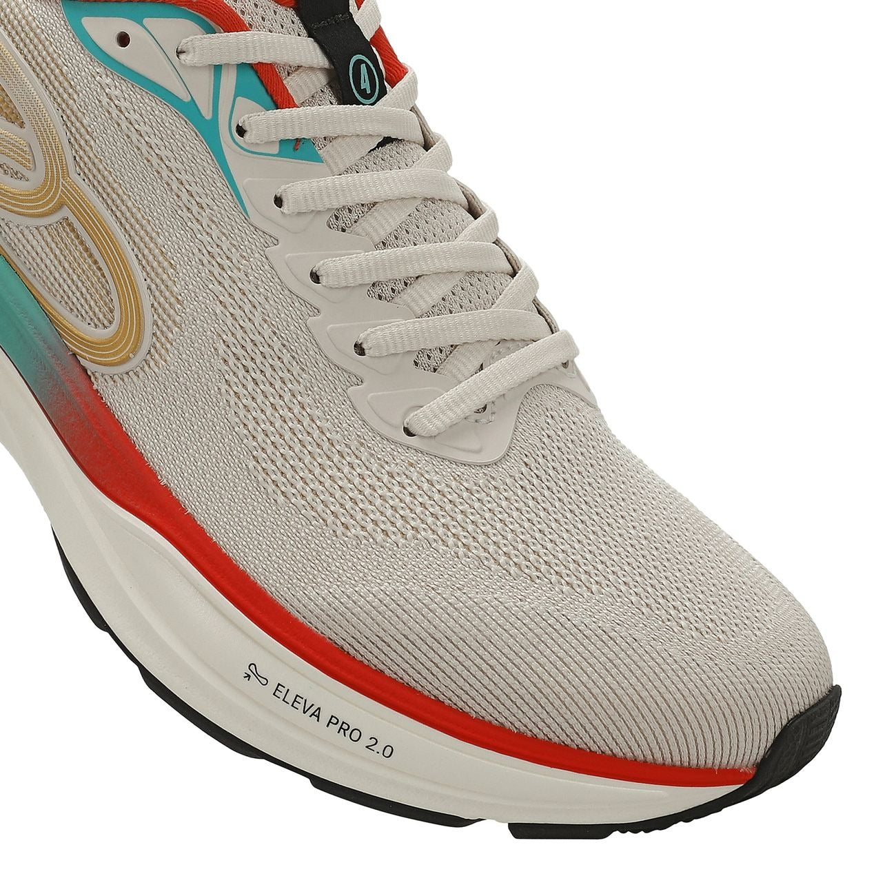 Zapatilla Running Hombre Pride 4 Celeste/Rojo/Arena