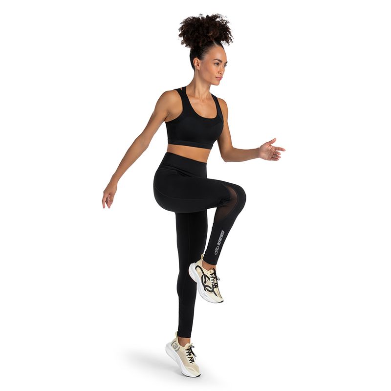 LEGGING FUNCIONAL NEGRO MUJER
