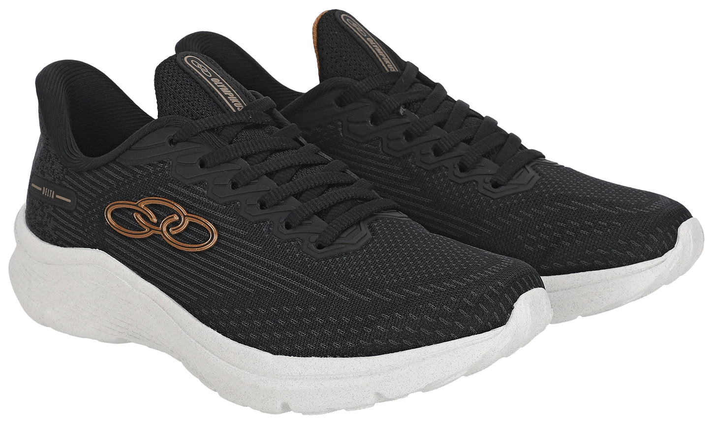 Zapatilla Mujer Delta Negra/Gris