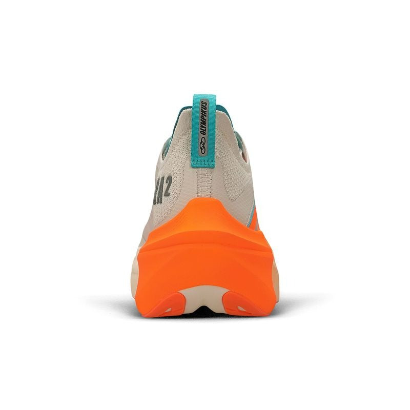 Zapatilla Running Hombre Corre SUPRA 2 Blanco/Naranja