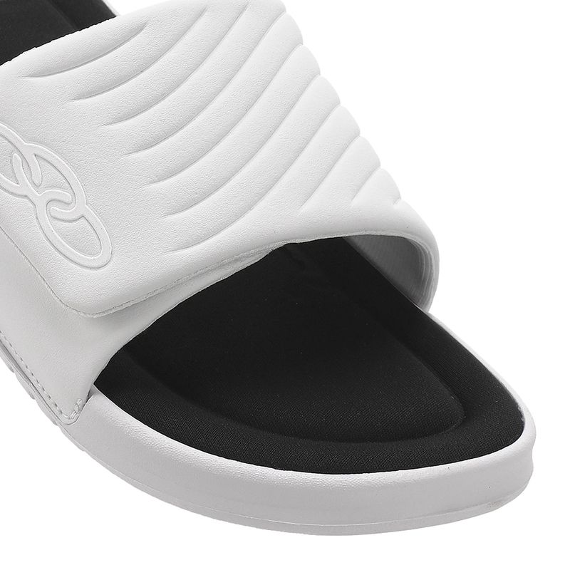 Slide Hombre Melbourne 2 Blanco/Negro
