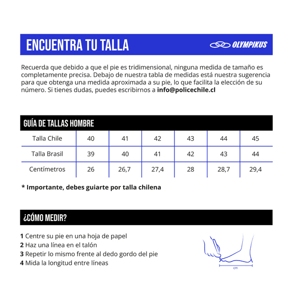 Zapatilla Hombre Rushy Azul