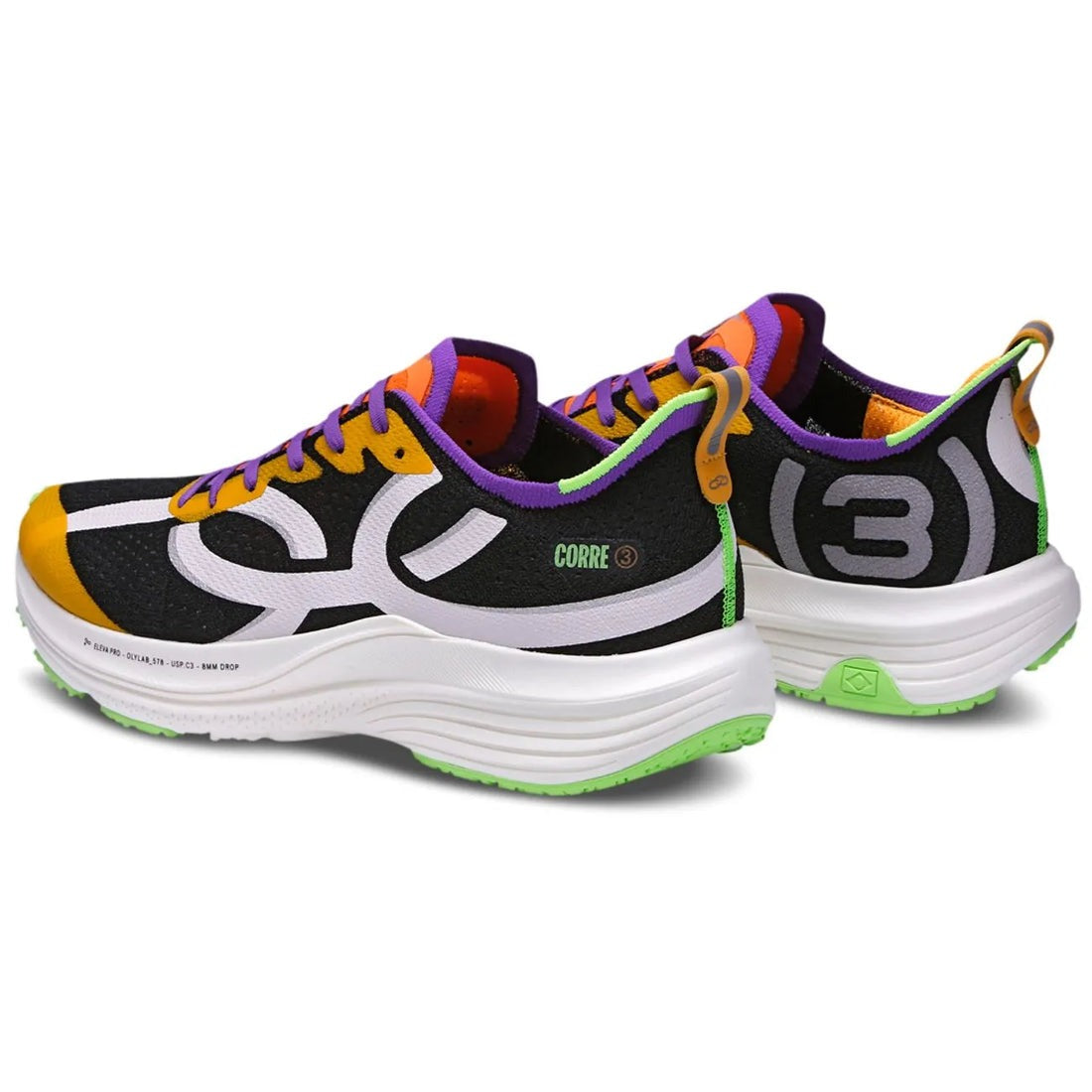 Zapatilla Hombre Corre 3 Negro/Multi