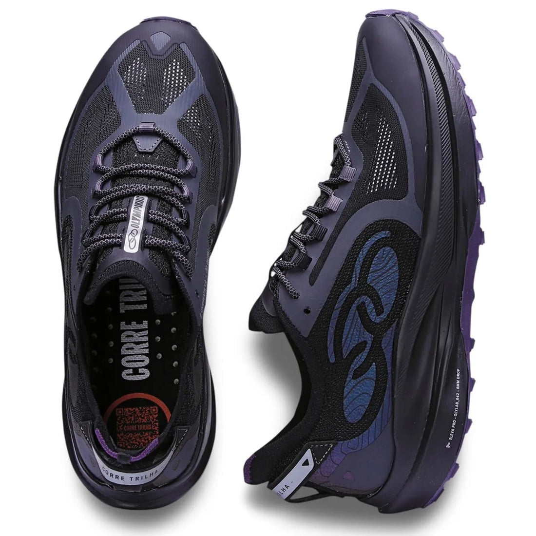 Zapatilla Hombre Corre Trilha Negro