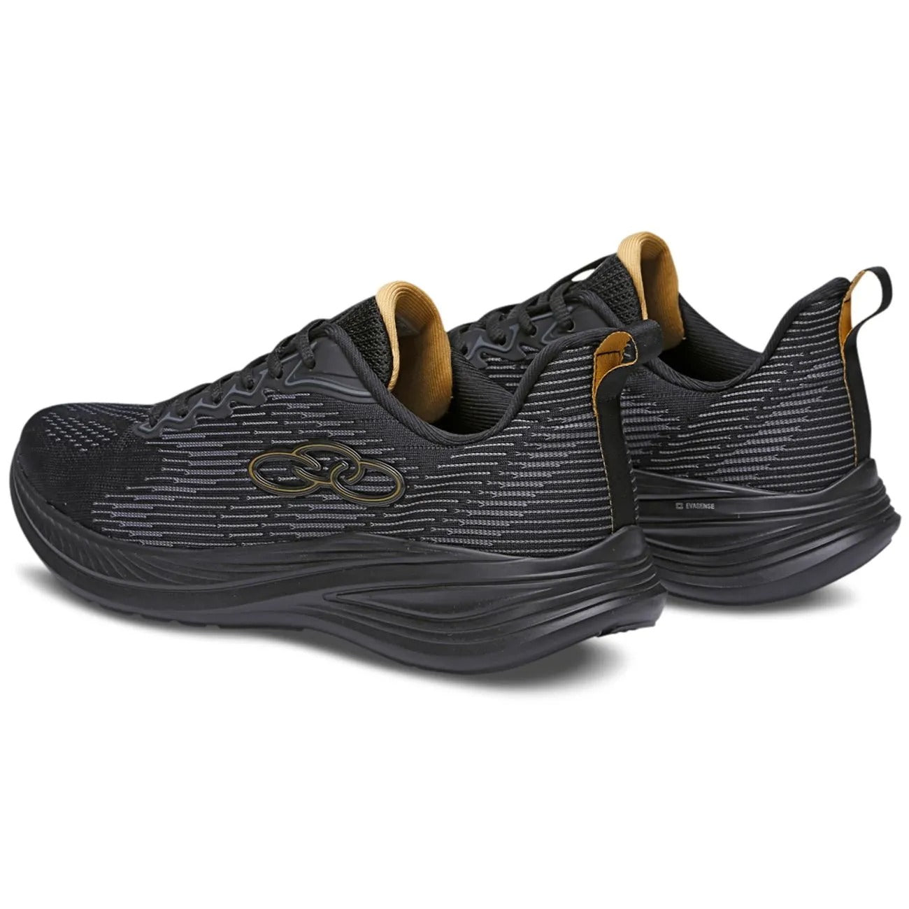 Zapatilla Hombre Marte Negro/Dorado
