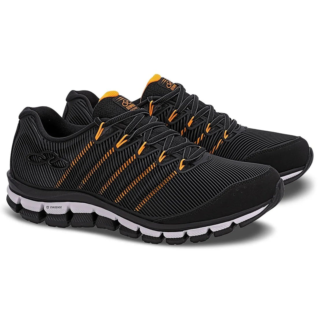 Zapatilla Hombre Dynamic Negro/Naranja