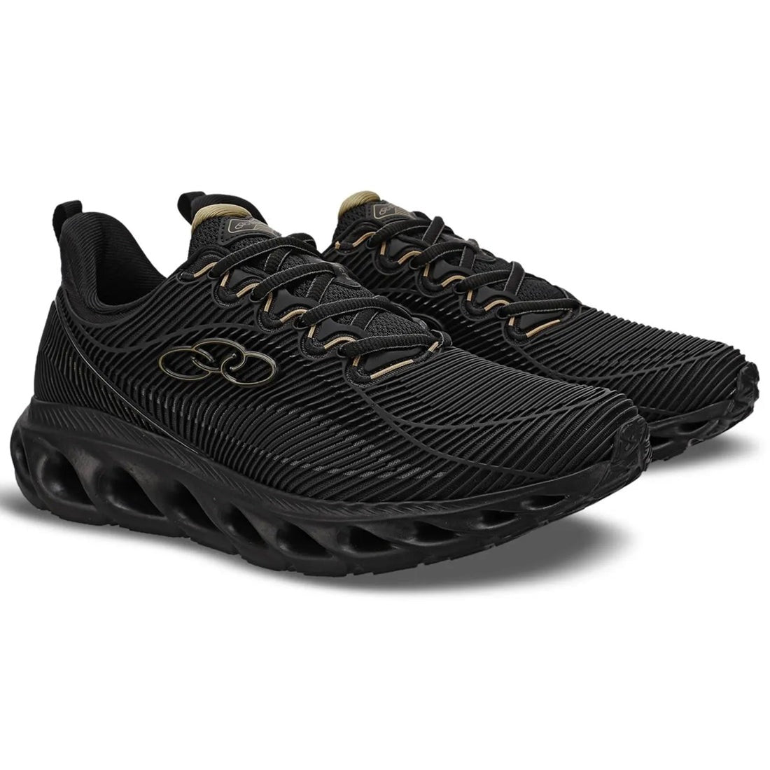Zapatilla Hombre Perfect 4 Negro/Dorado