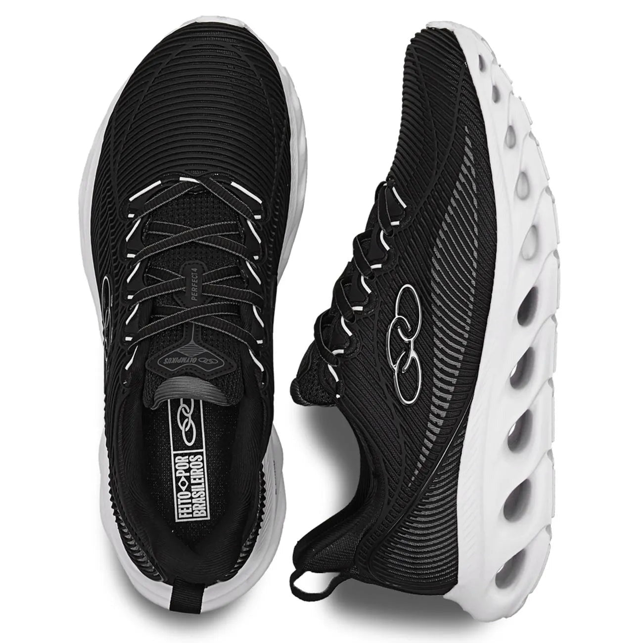 Zapatilla Hombre Perfect 4 Negro/Gris