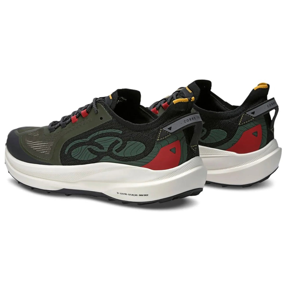 Zapatilla Hombre Corre Trilha Verde Militar