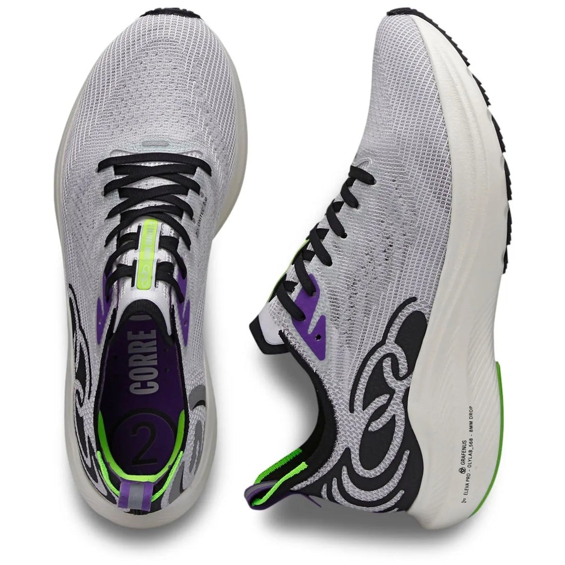 Zapatilla Mujer Corre Grafeno 2 Blanco