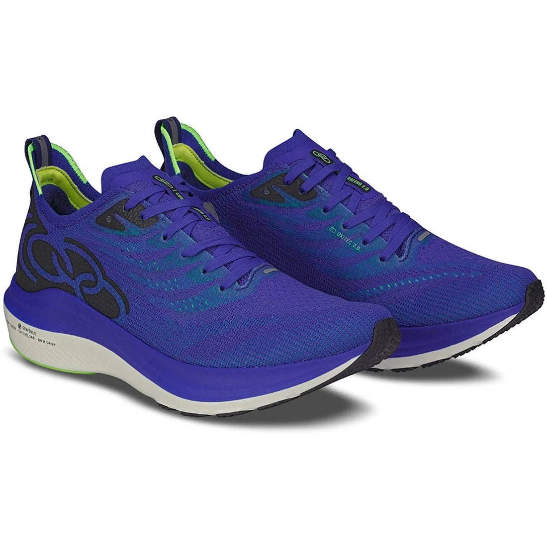 Zapatilla Hombre Corre Grafeno 2 Azul