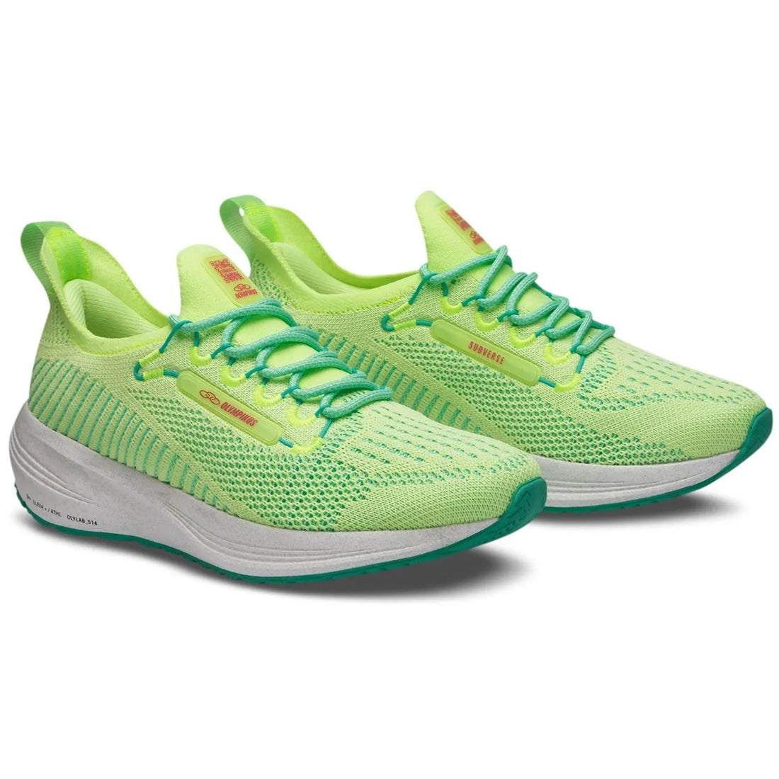 Zapatilla Mujer Subverse Verde Limón