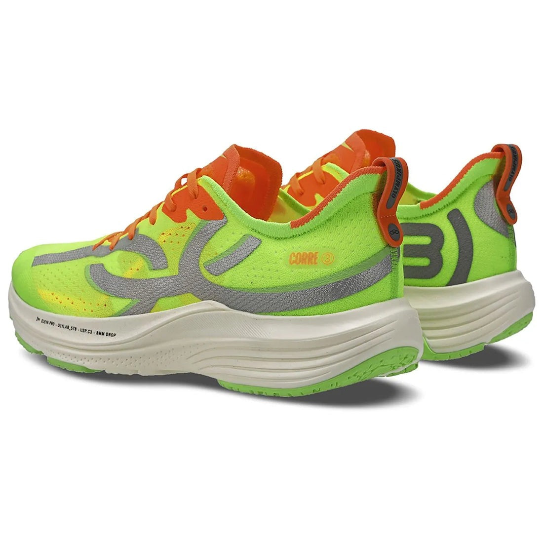 Zapatilla Hombre Corre 3 Verde Neón