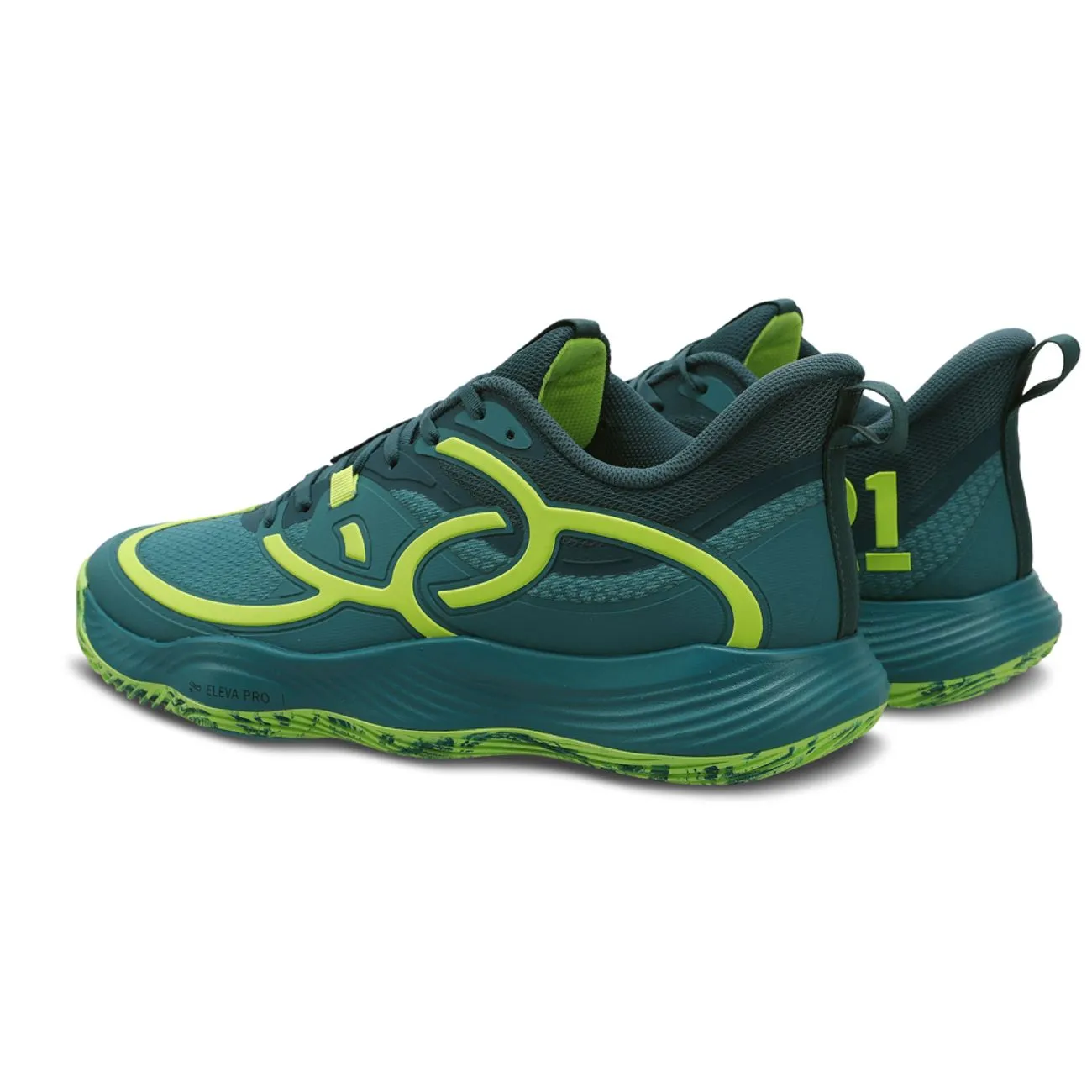 Zapatilla Voleibol Hombre Quadra BR1 Verde