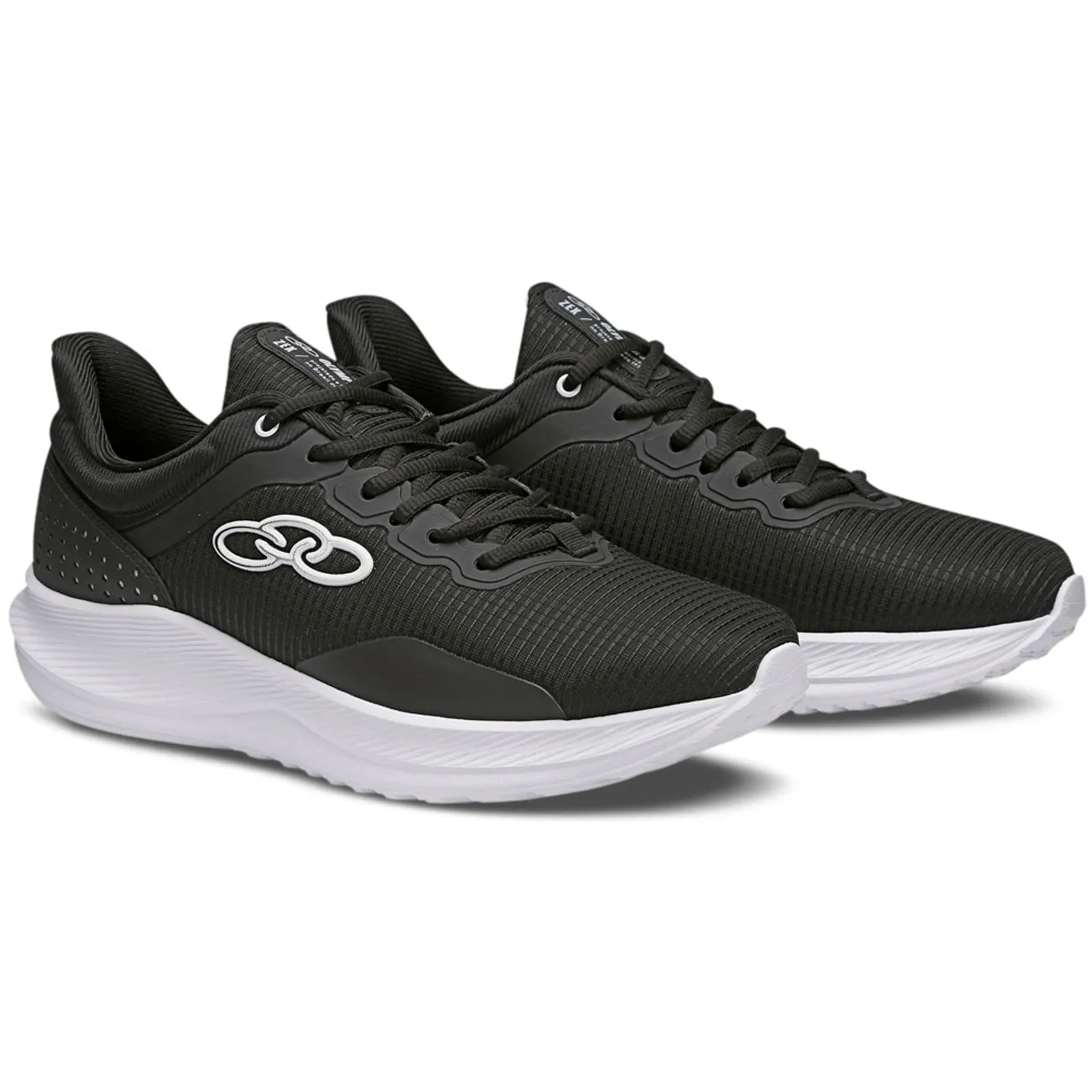 Zapatilla Mujer Zex Negro/Blanco
