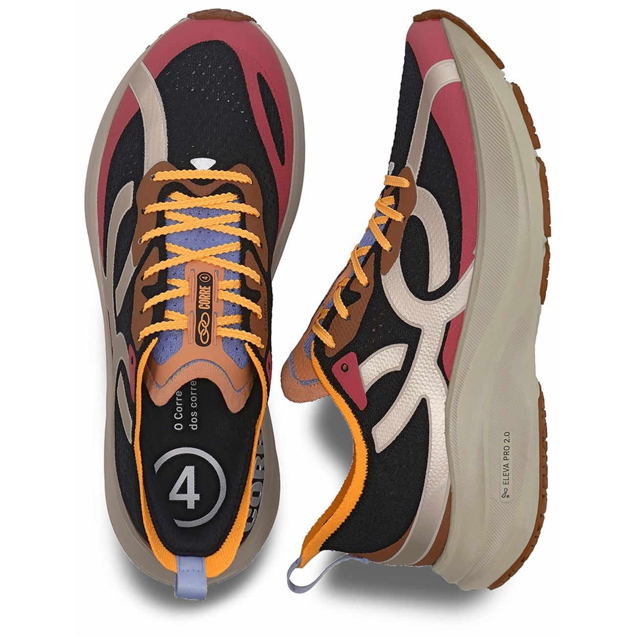 Zapatilla Running Mujer Corre 4 Negro