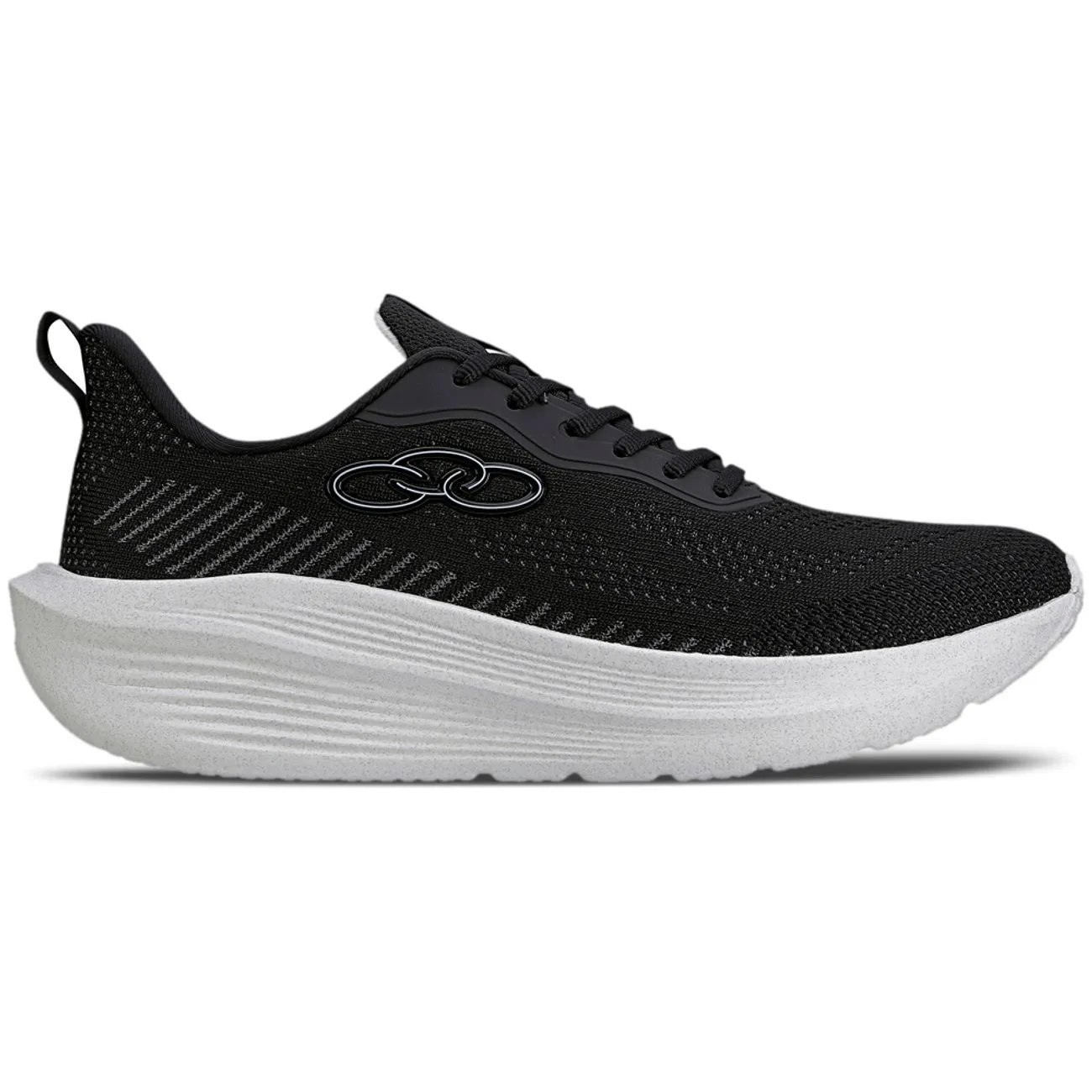 Zapatilla Hombre Rayo Negro/Blanco