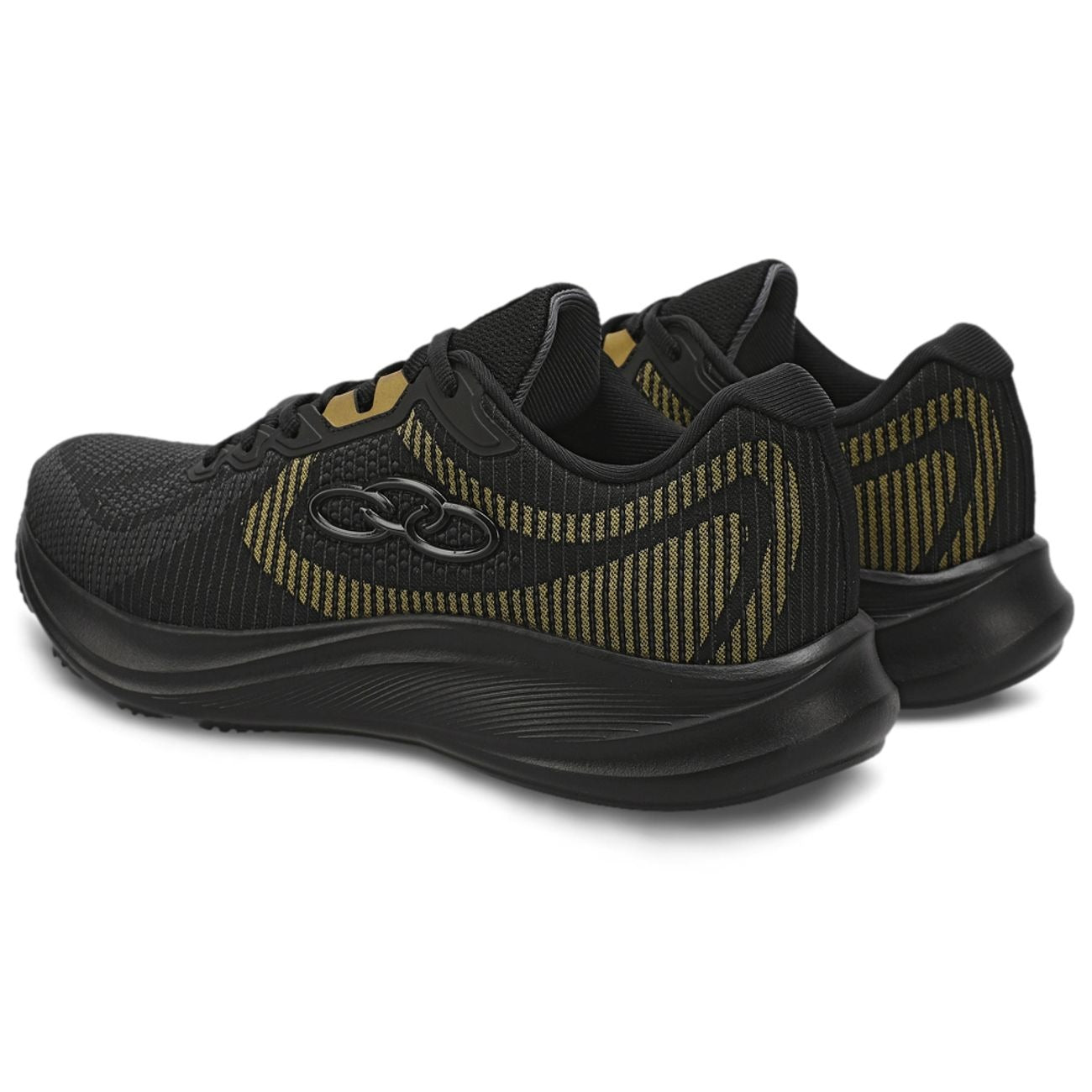 Zapatilla Hombre Orbita Negro/Dorado