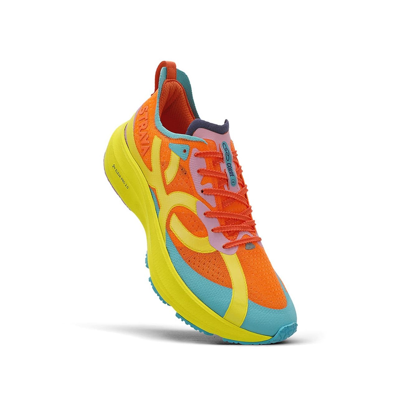 Zapatilla Running Mujer Corre 4 STRAVA Multicolor