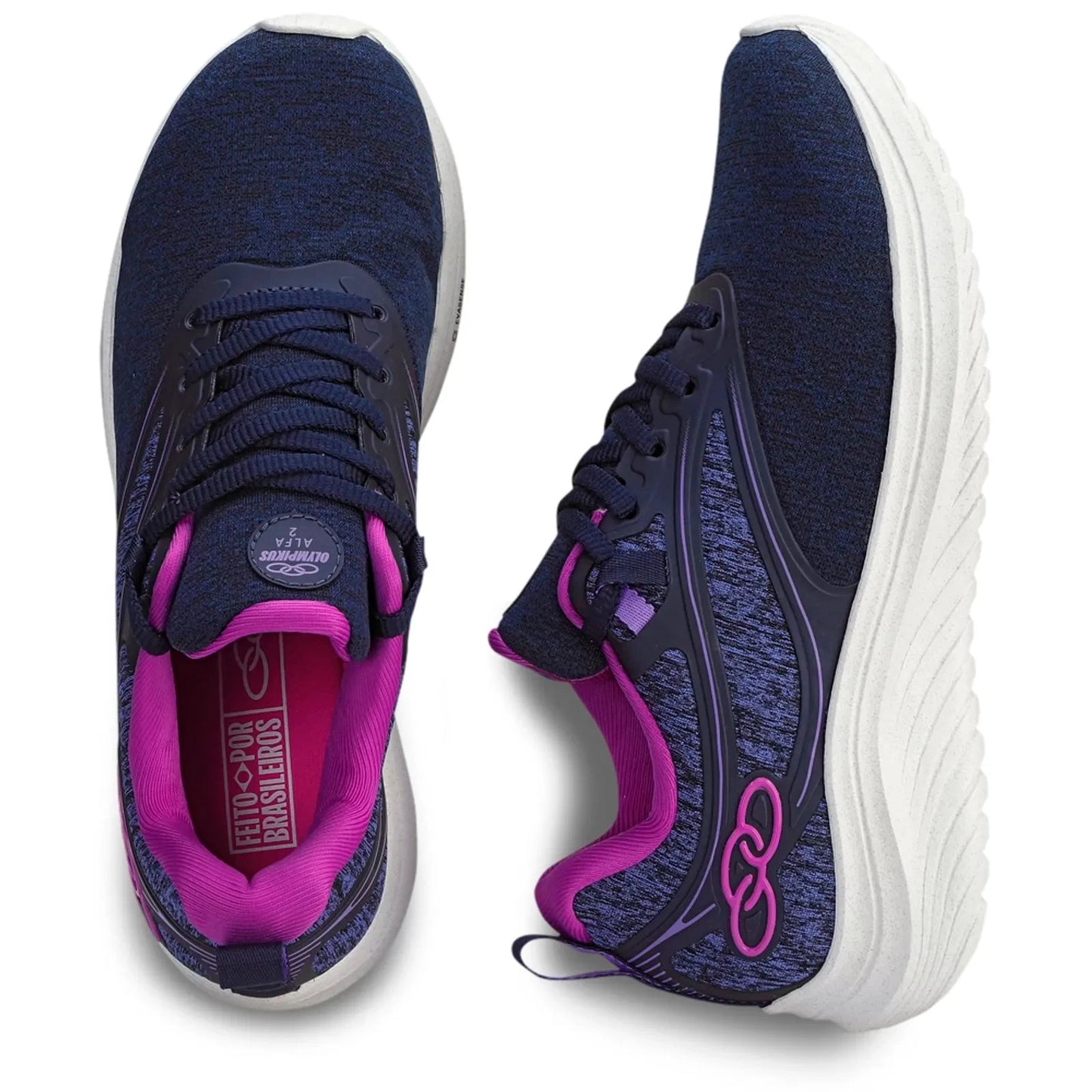 Zapatilla Mujer Alfa 2 Azul Marino