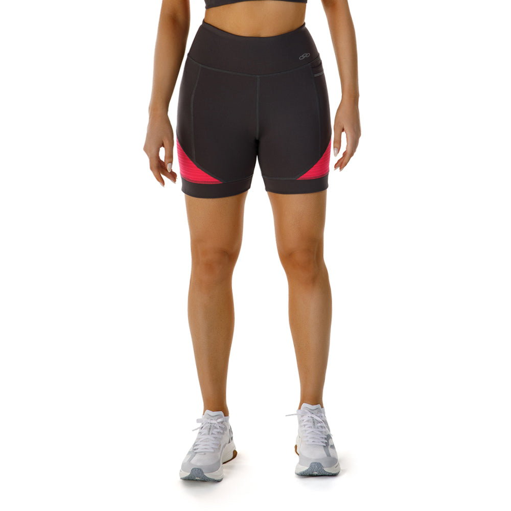 CALZA RUNNER 5 GRIS OSCURO MUJER