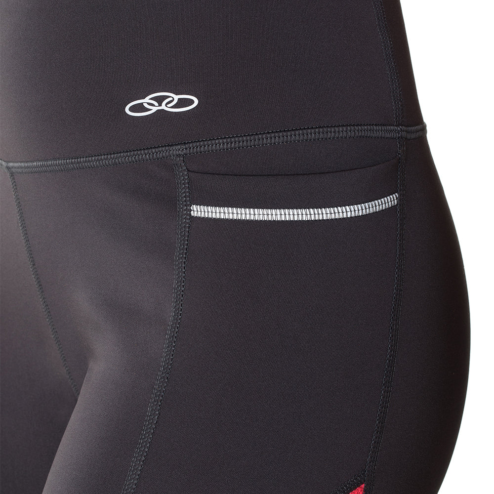 CALZA RUNNER 5 GRIS OSCURO MUJER