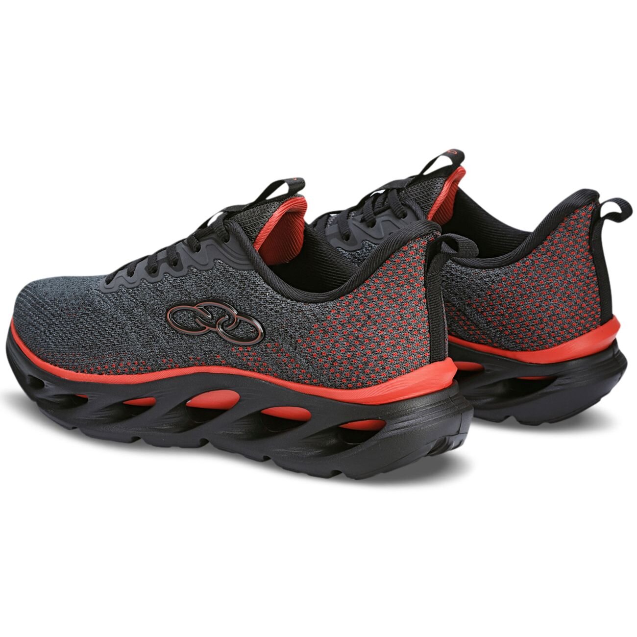Zapatilla Hombre Diffusse 5 Gris/Rojo