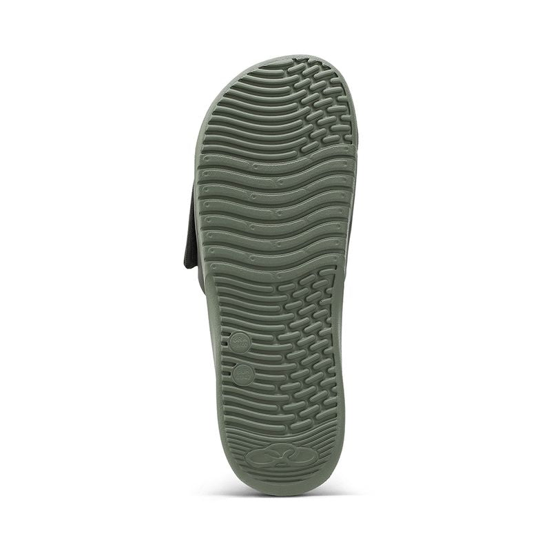 Slide Hombre Melbourne 2 Verde Militar
