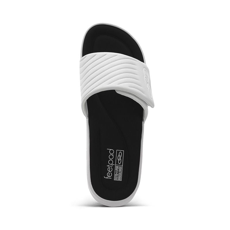 Slide Hombre Melbourne 2 Blanco/Negro