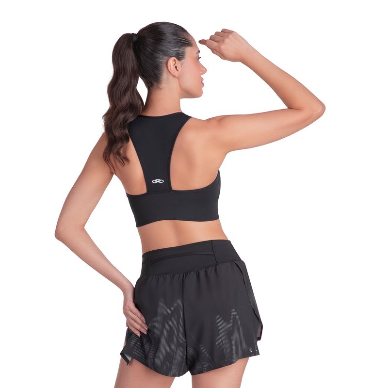 PETO ALARGADO NEGRO MUJER