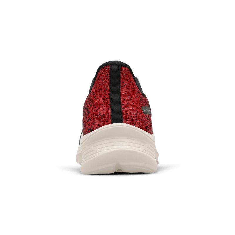 Zapatilla Mujer Delta Negro/Rojo