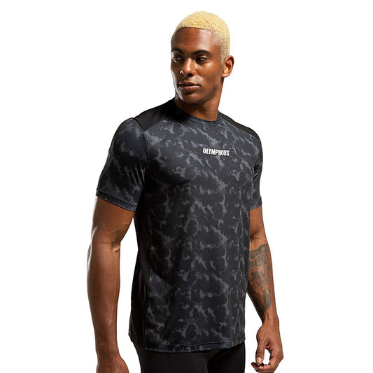 POLERA STAMP GRIS HOMBRE