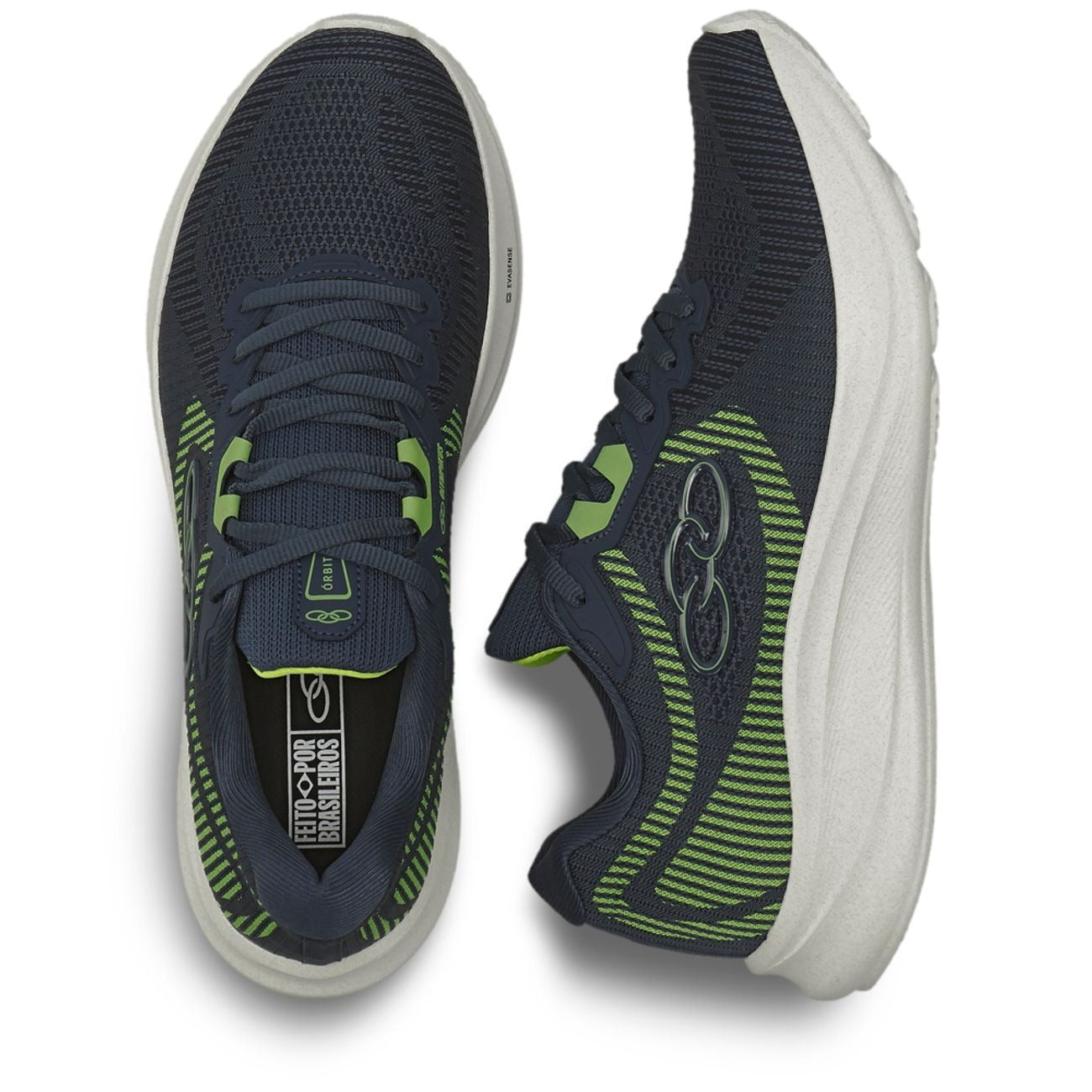 Zapatilla Hombre Orbita Negro/Verde