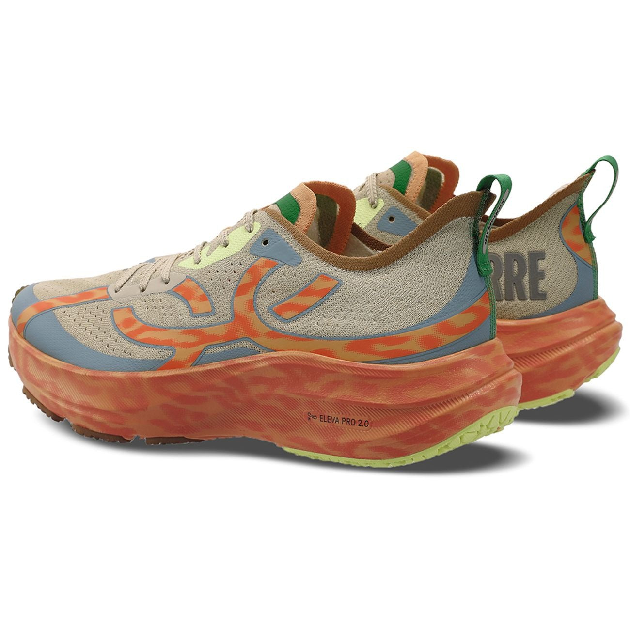 Zapatilla Running Hombre Corre 4 Naranja Tigre