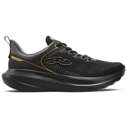 Zapatilla Hombre Curva Negro