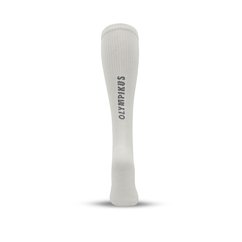 CALCETÍN RUNNING COMPRESIÓN BLANCO MUJER