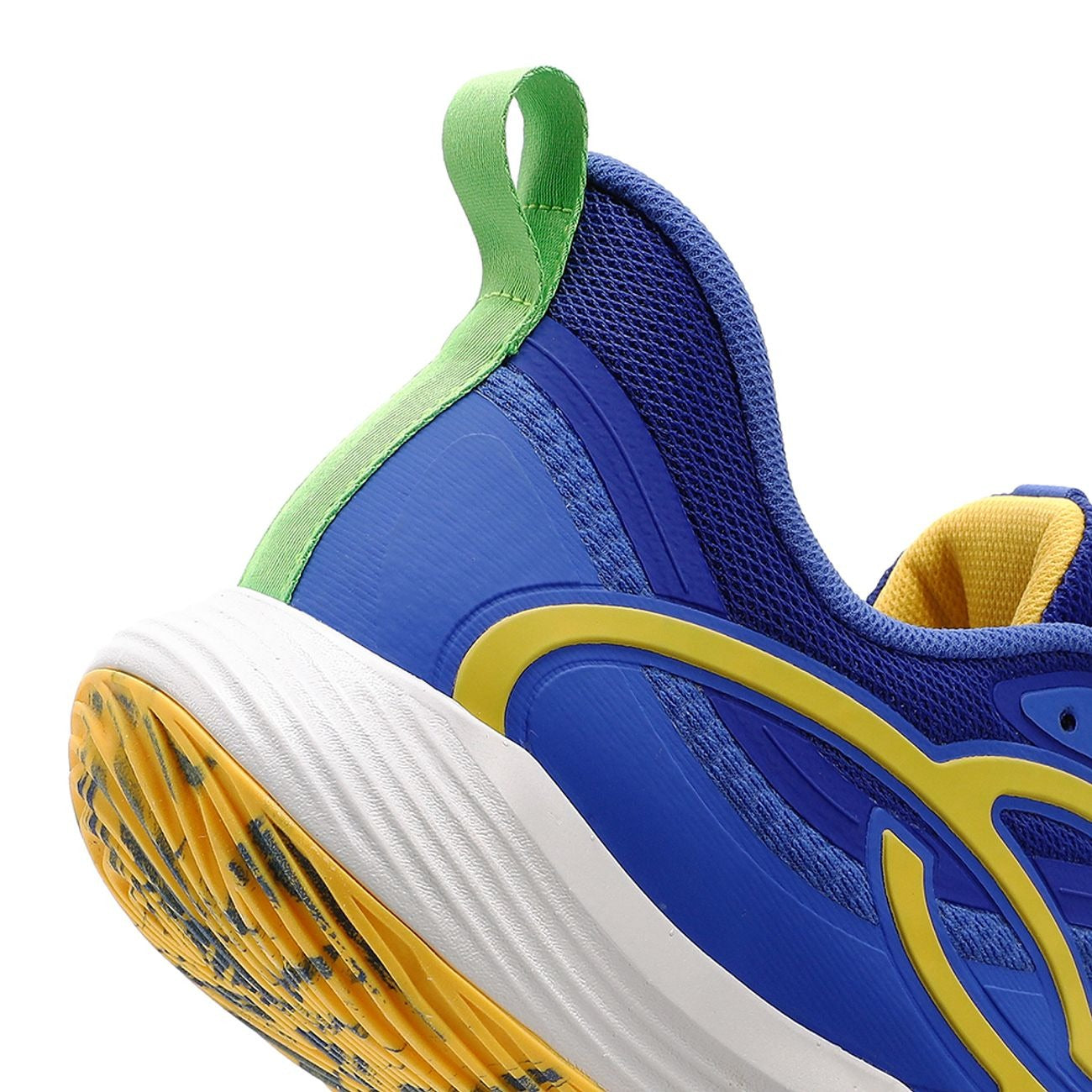 Zapatilla Voleibol Hombre Quadra BR1 Azul/Amarillo