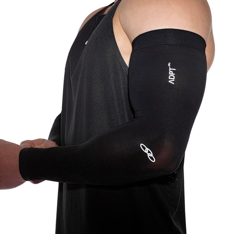MANGAS RUNNING UNISEX NEGRO